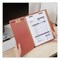Universal 8-Section 3-Divider Pressboard Classification Folders - Letter, Red (10/Box)